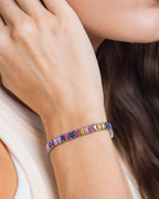 Rainbow Baguette Bracelet