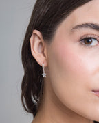 Star Hoops 925