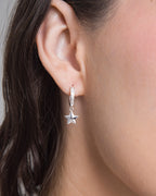 Star Hoops 925