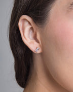 Tiny Silver Studs