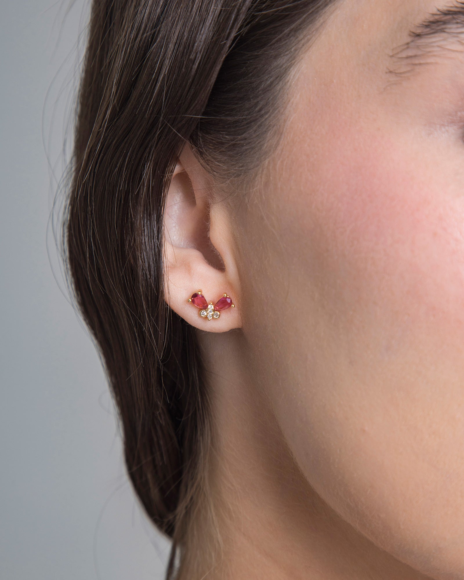 Golden Rubi Beetle Studs