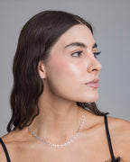 Crystal Heart Necklace 925