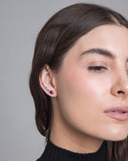 Rainbow Crawler Earrings 925