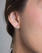 Mini Zircons Hoops