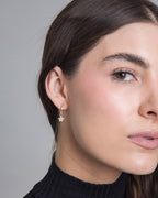 Zircon Star Hoops
