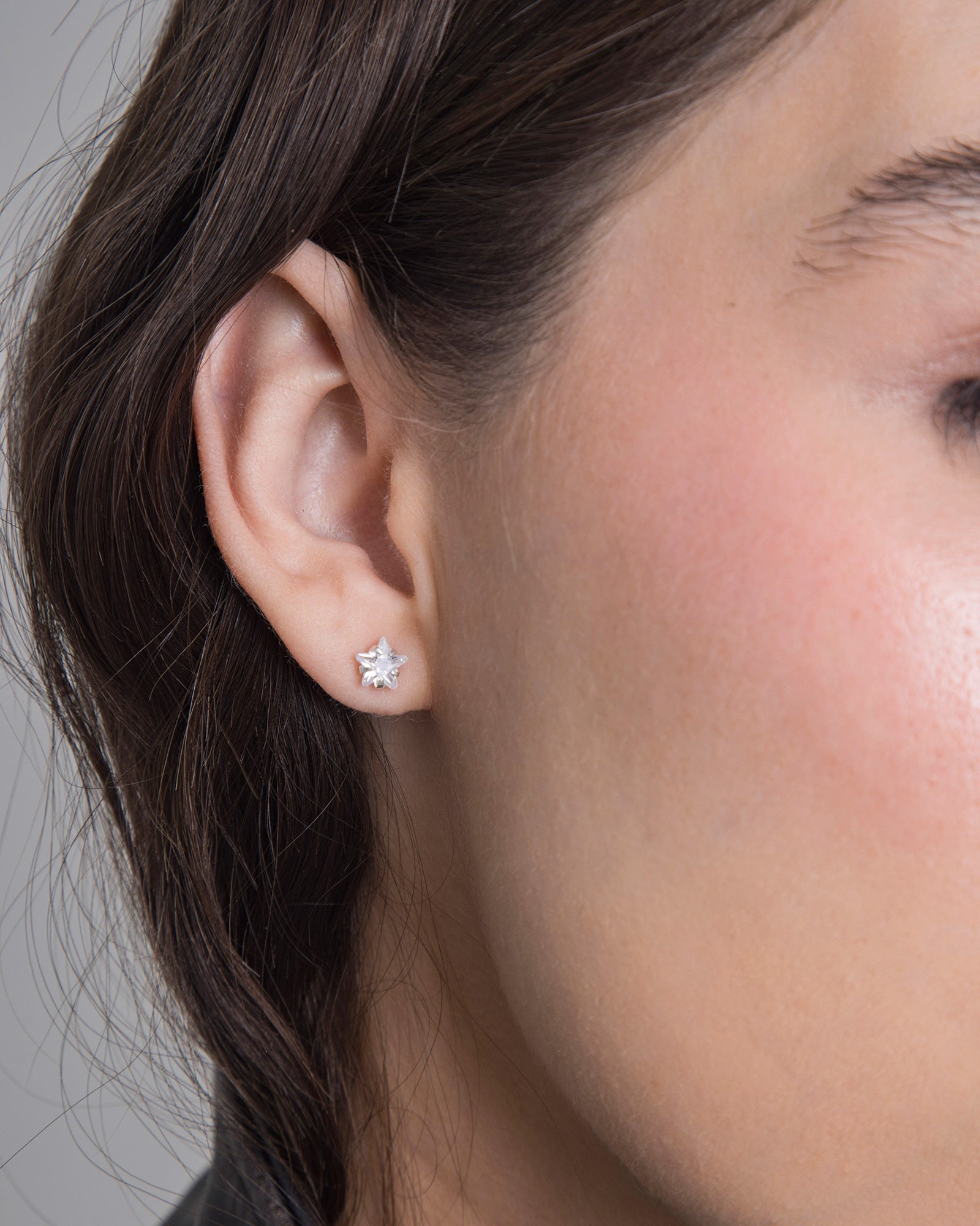 Midi Star Studs 925