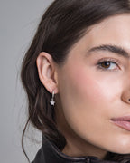 Silver Star Hoops