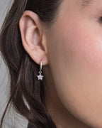 Silver Star Hoops