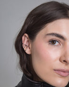 Silver Rounded Earcuff