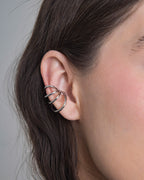 Silver Rounded Earcuff