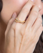 Double Baguette Ring