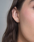 Golden Snow Beetle Studs