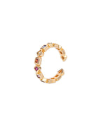 Rainbow Zircon Ring