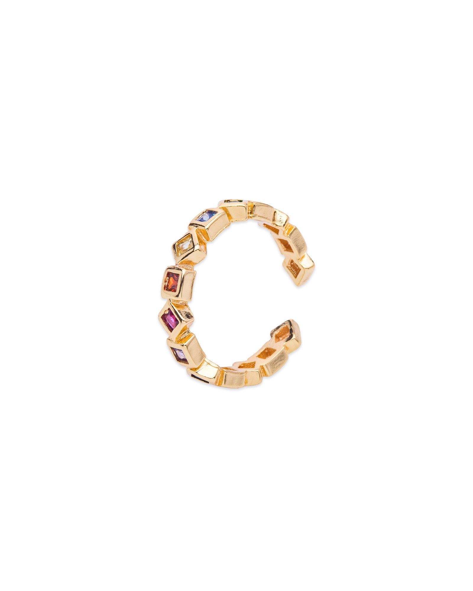 Rainbow Zircon Ring