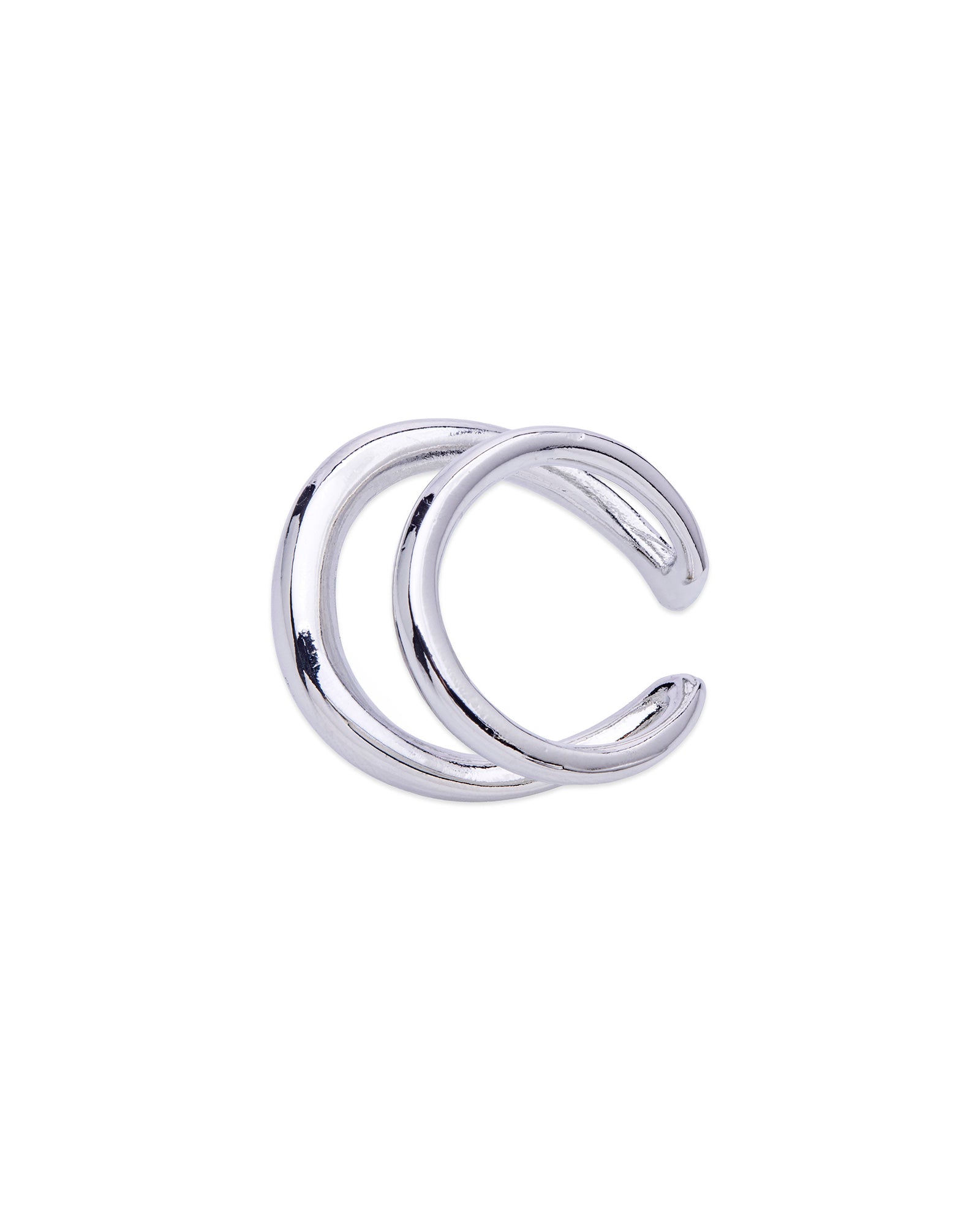Silver Rounded Ring