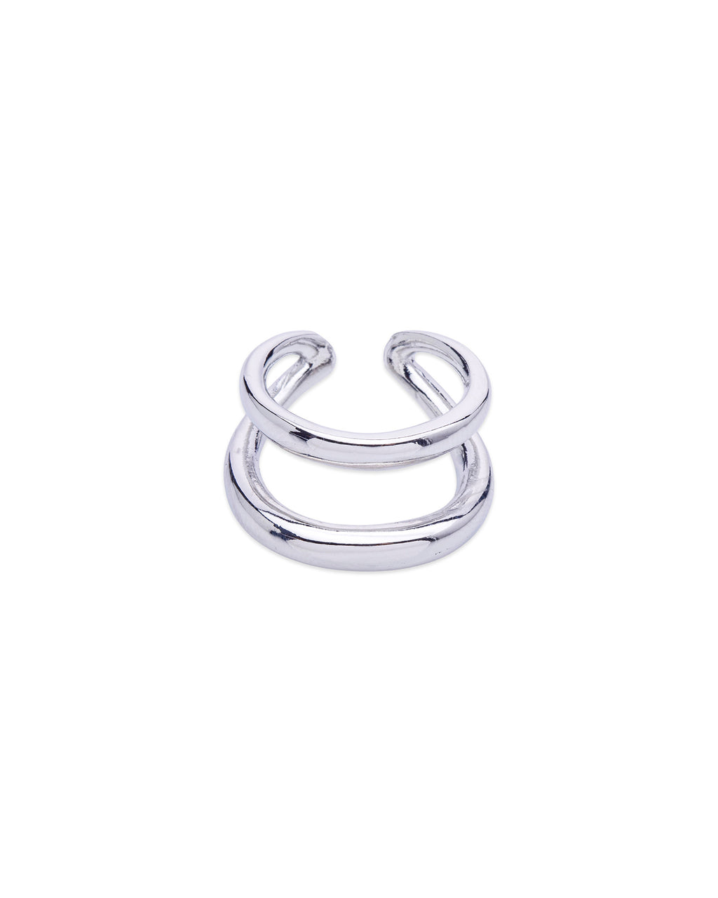 Silver Rounded Ring