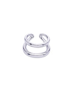 Silver Rounded Ring