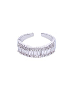 Silver Baguette Ring