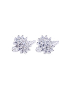 Silver Gem Hoops 925