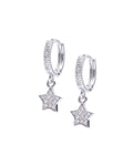 Silver Star Hoops