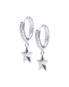 Star Hoops 925