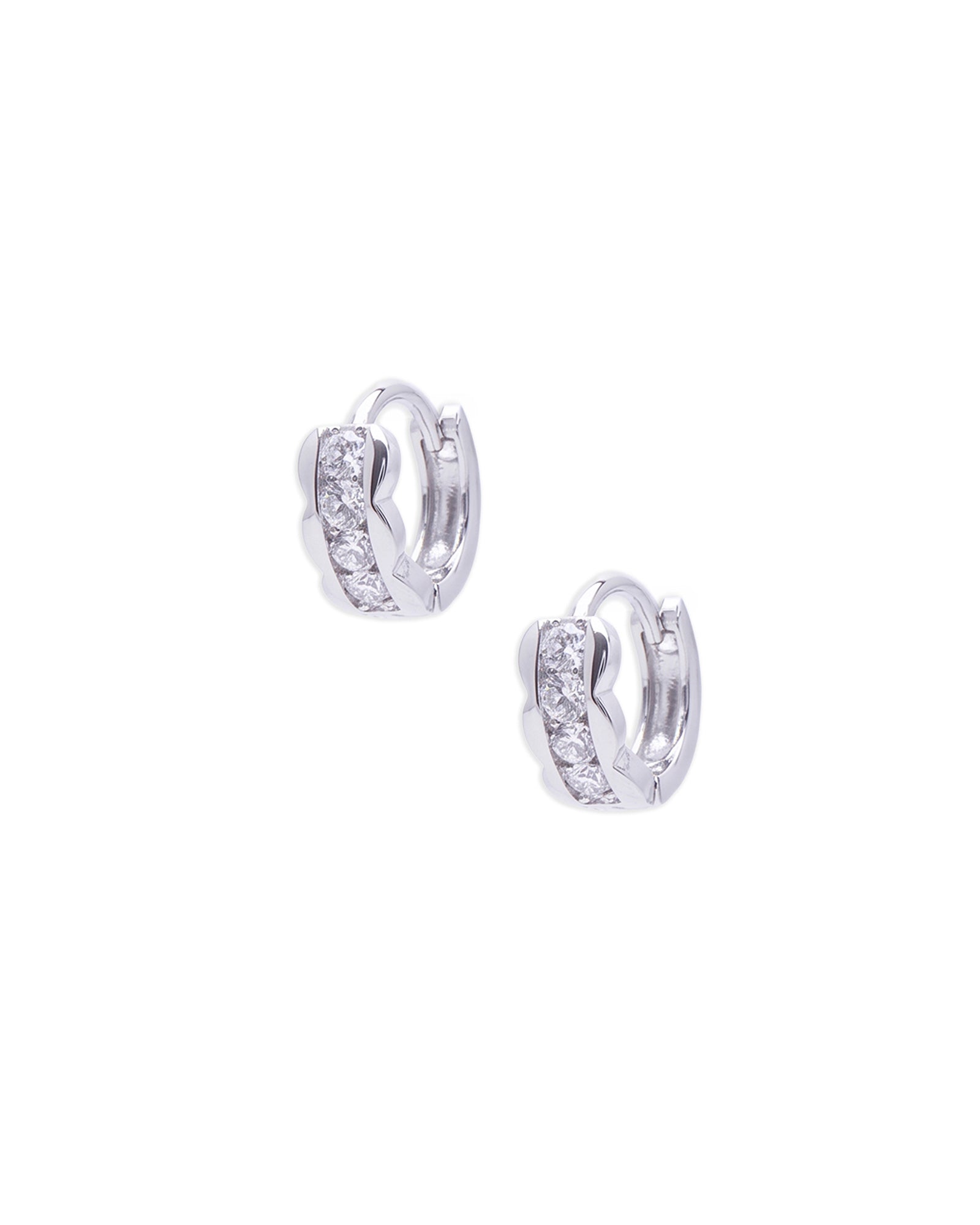 Mini Zircons Hoops