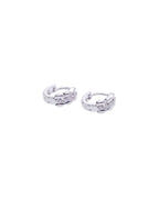 Mini Zircons Hoops