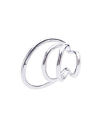 Silver Rounded Earcuff
