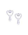 Double Hearted Studs 925