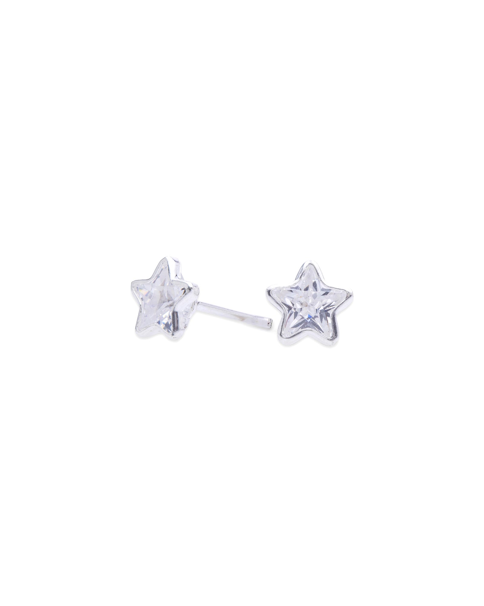 Silver Star Studs 925