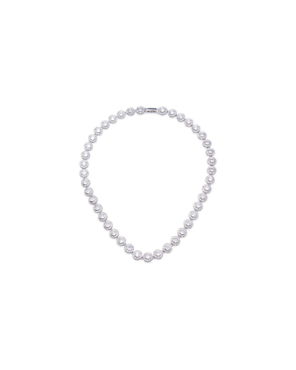 Silver Dots Necklace
