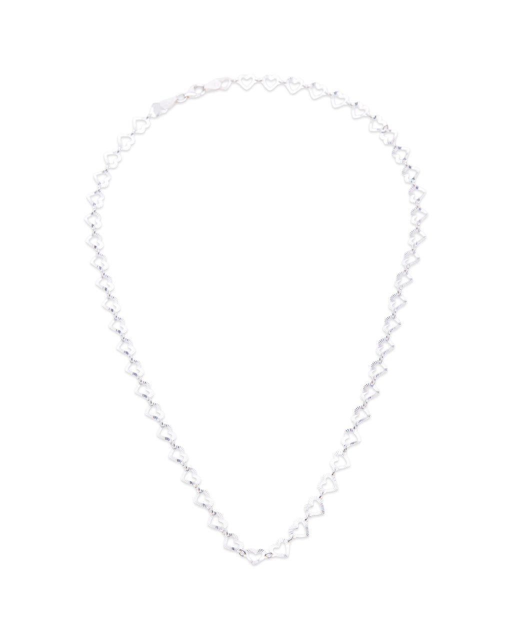Crystal Heart Necklace 925