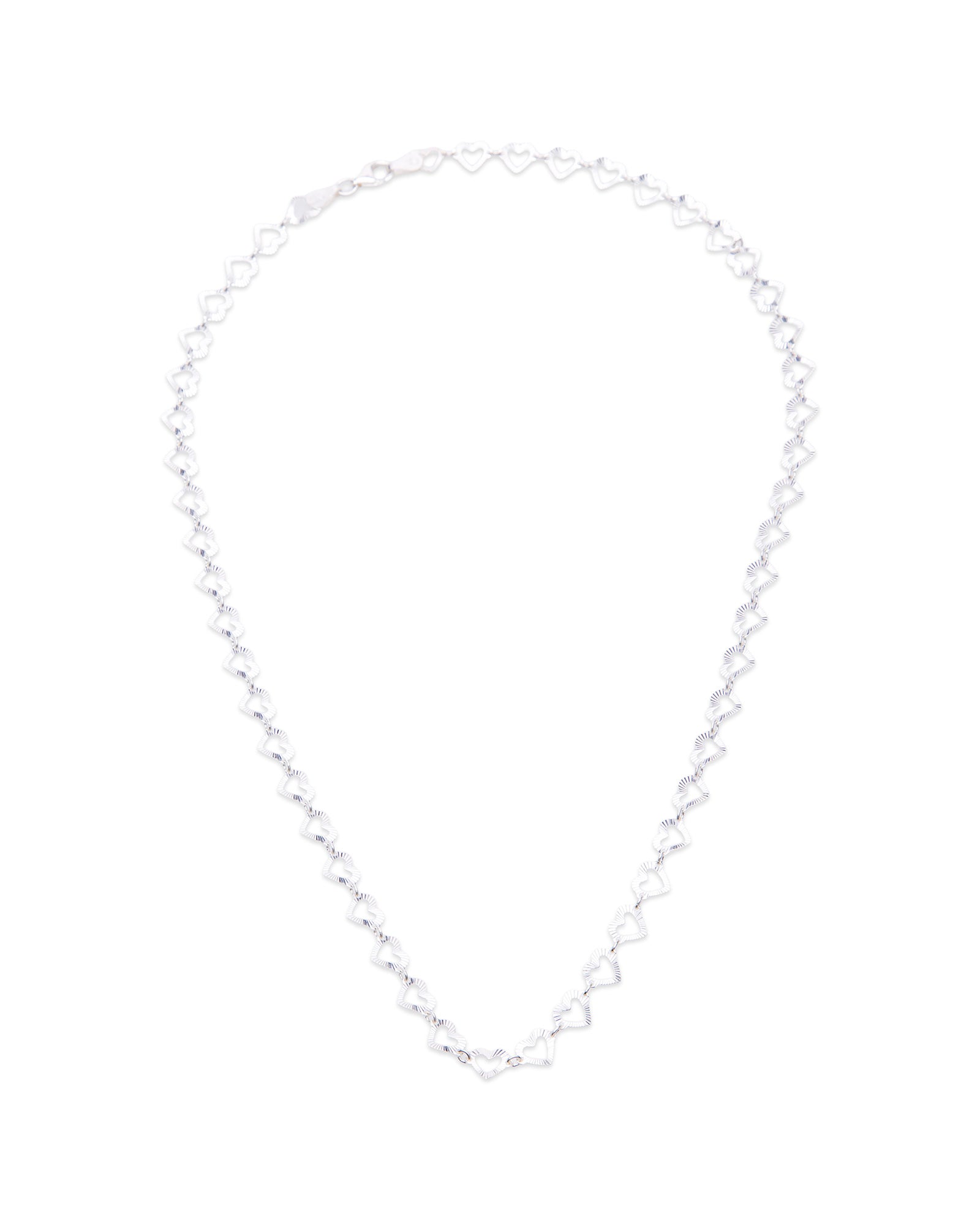 Crystal Heart Necklace 925