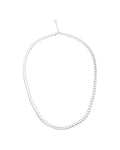 Platinum Heart Necklace 925