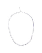 Platinum Heart Necklace 925