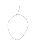 Silver Tennis Necklace