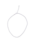 Silver Tennis Necklace