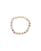 Rainbow Zircon Bracelet