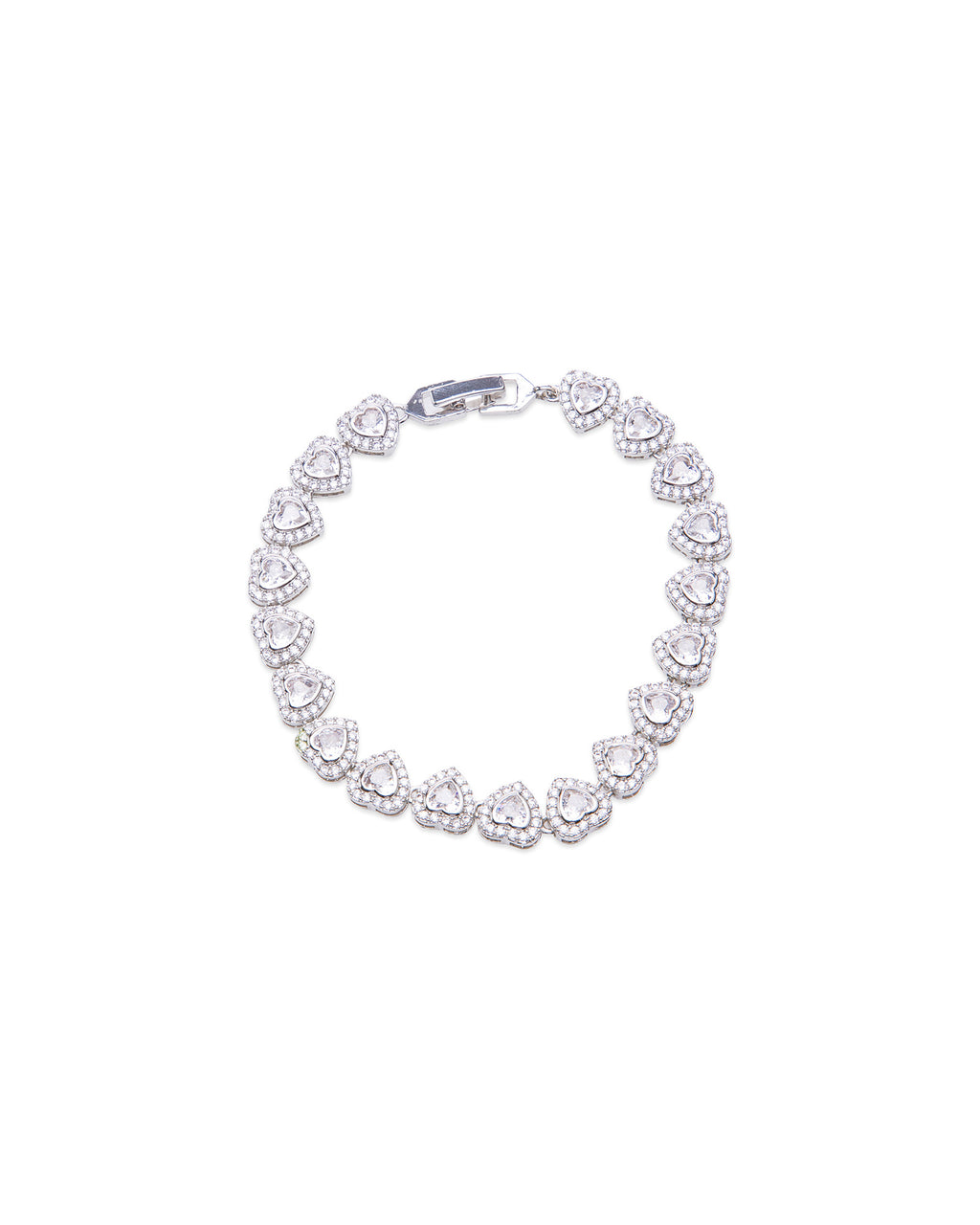 Silver Heart Bracelet