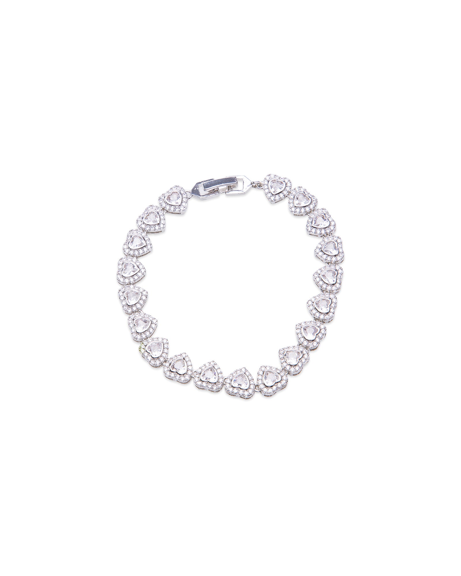 Silver Heart Bracelet