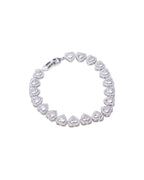 Silver Heart Bracelet