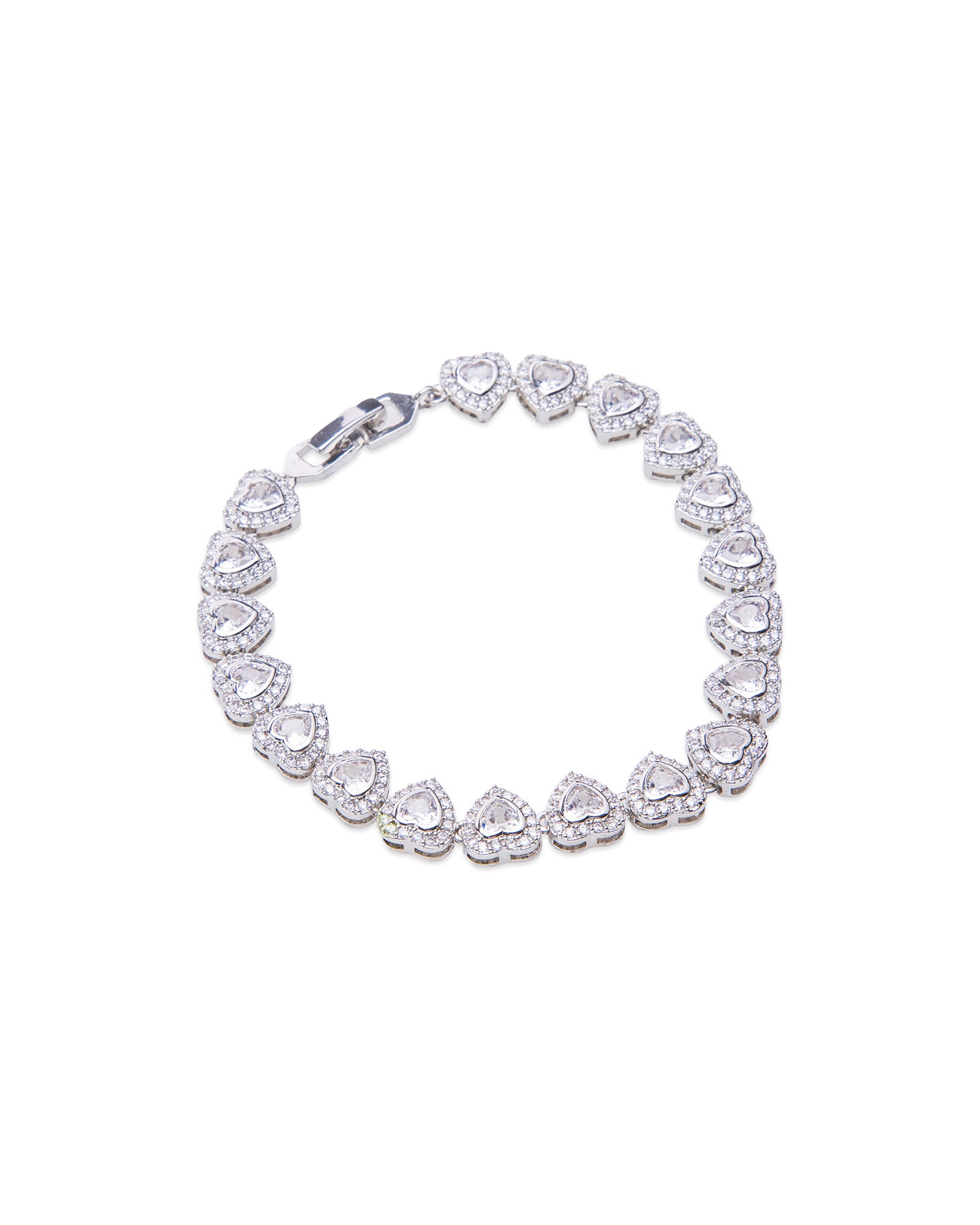 Silver Heart Bracelet