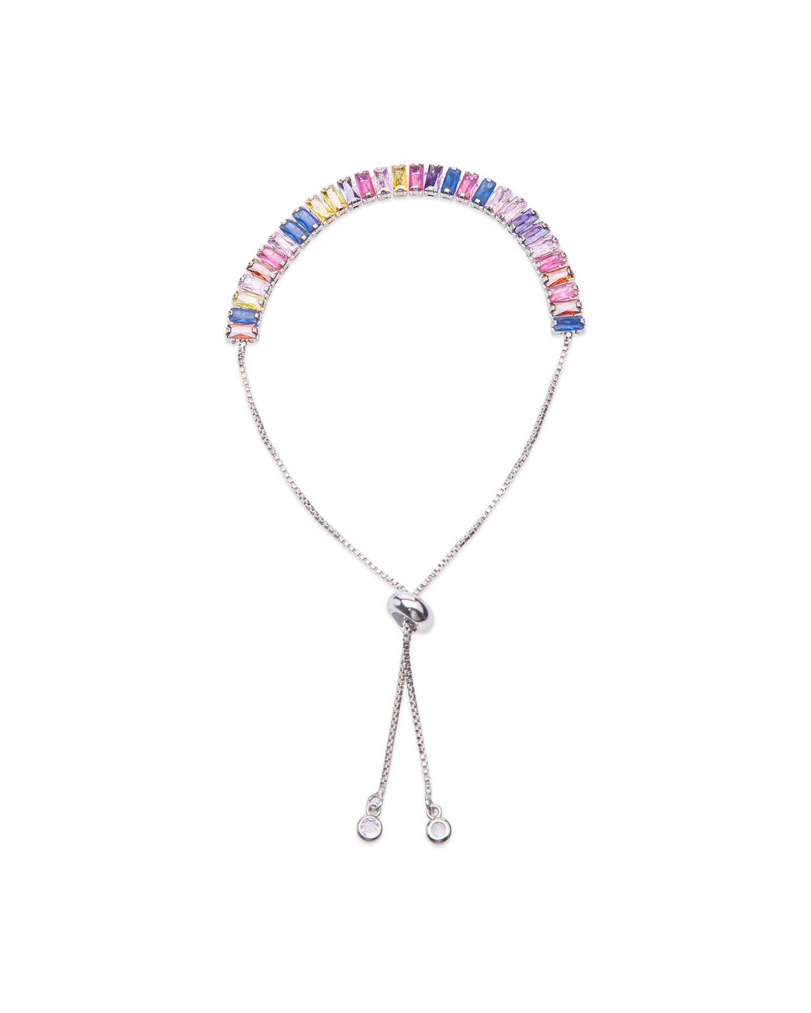 Rainbow Baguette Bracelet