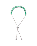 Green Baguette Bracelet