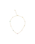 Rainbow Dots Necklace
