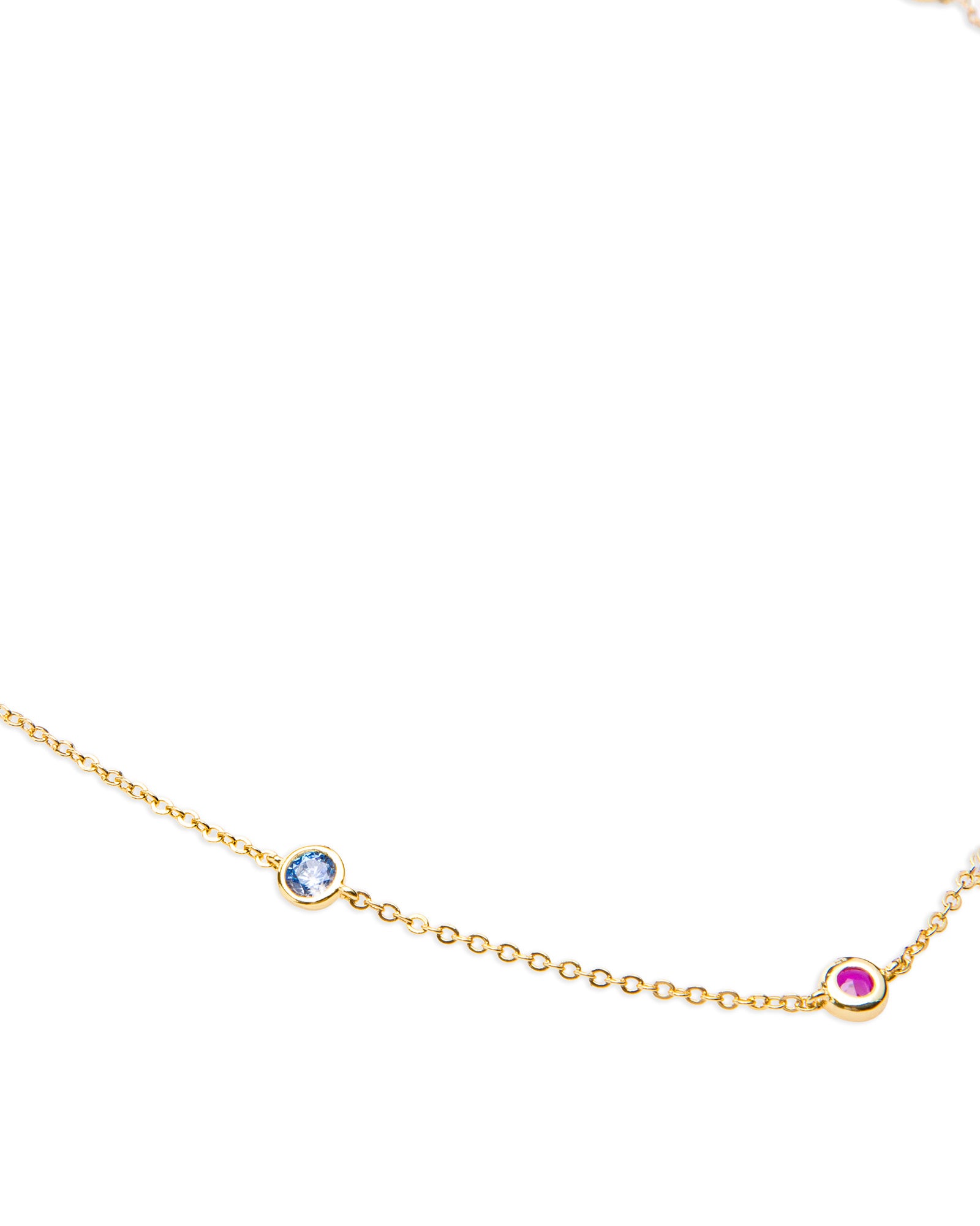 Rainbow Dots Necklace