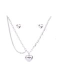 Silver Heart Set